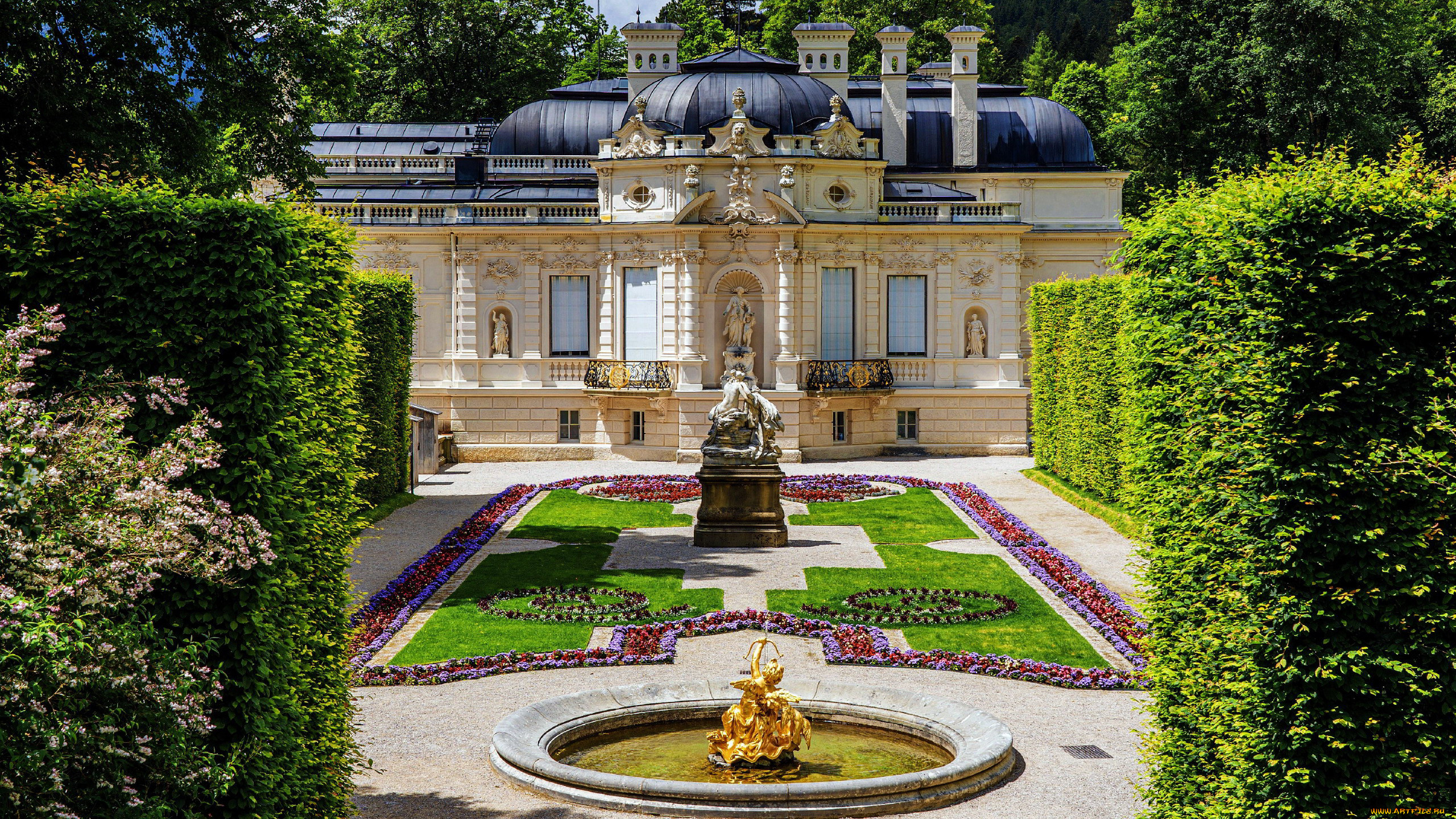 linderhof castle, ,  , linderhof, castle